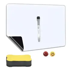GENERICO - Pizarra Magnética Para Refrigerador A3 Pizarra Flexible Imán Blanco