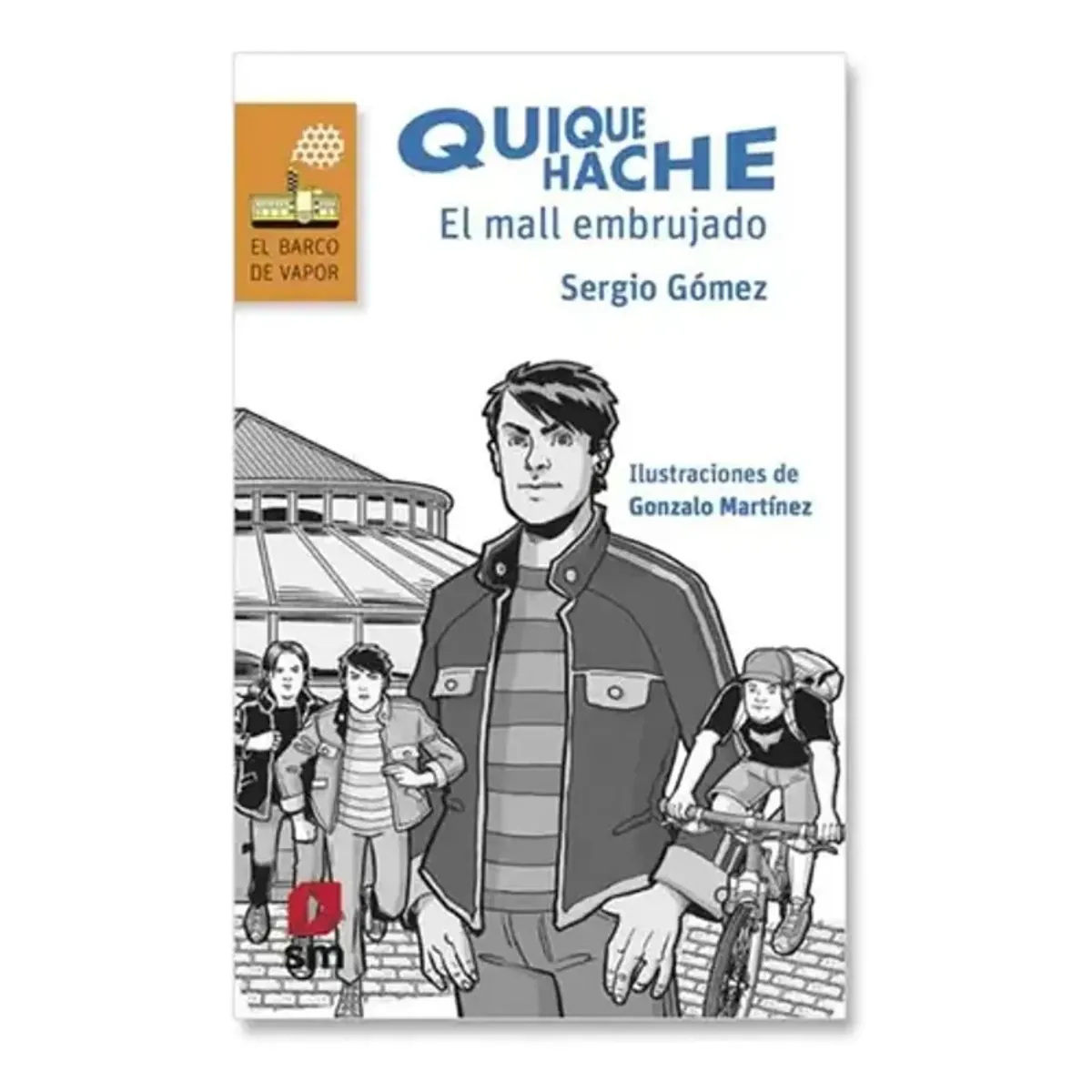 SM EDICIONES - Libro Quique Hache, El Mall Embrujado