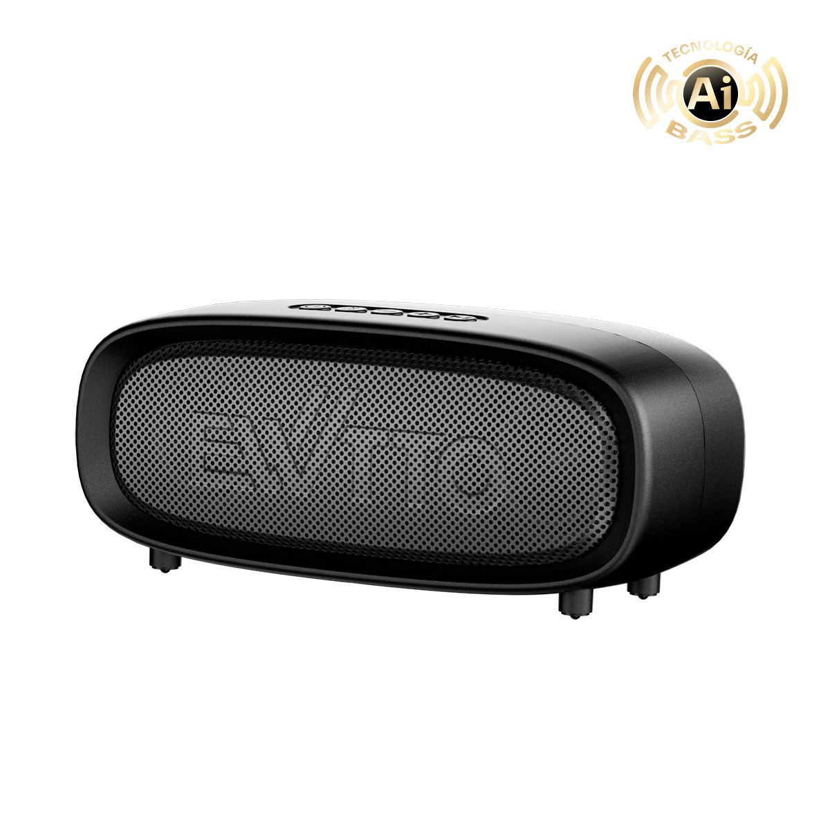 EWTTO - Parlante Portatil Bluetooth EWTTO 40W Carga Dual AC+USB-C Subwoofer AI BASS TWS 8h