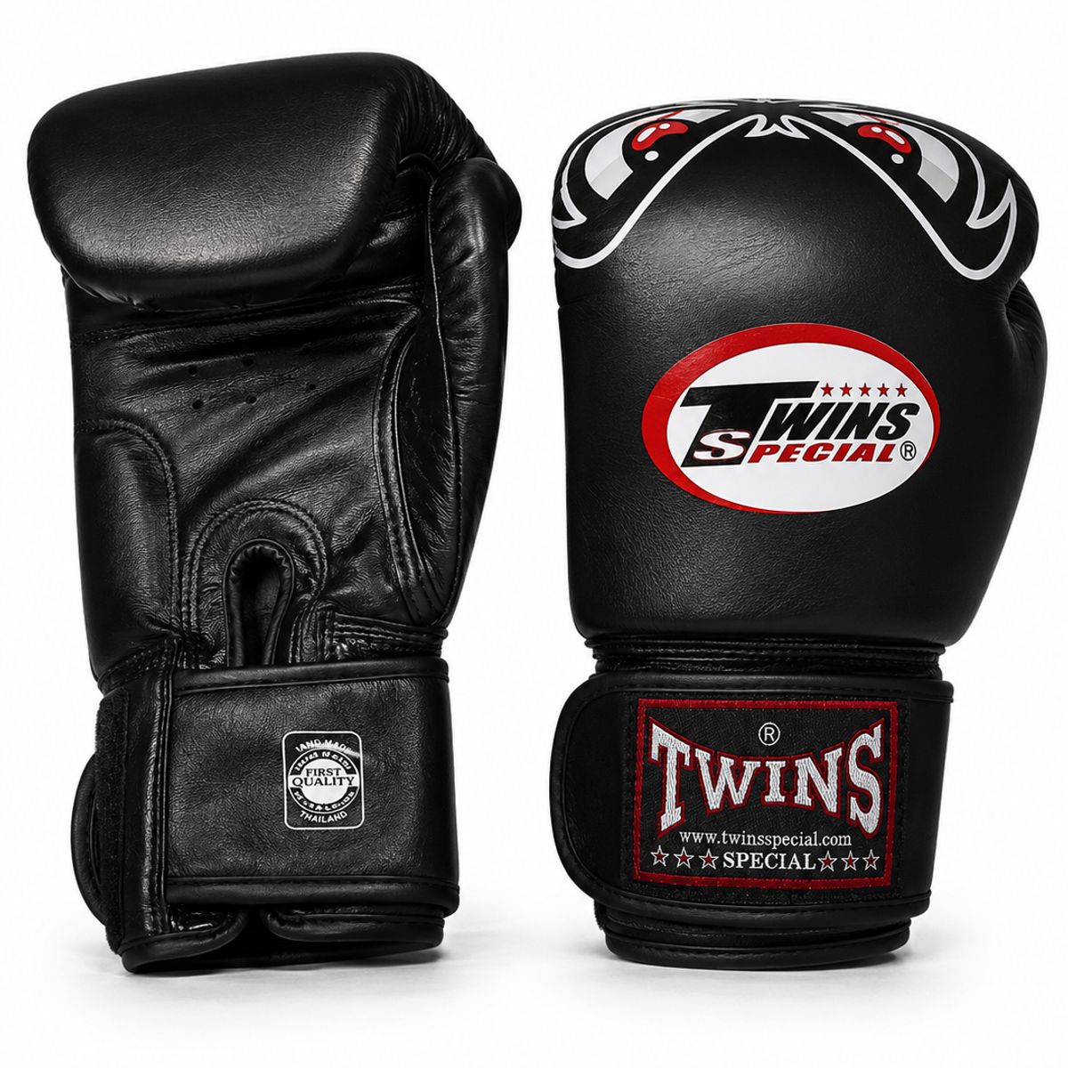 TWINS - GUANTES DE BOXEO MUAY THAI PRO TWINS BAD EYES 14 OZ -CUERO -ORIGINAL