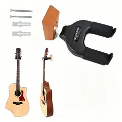 KUANGYE - Soporte Pared Para Guitarra Con Bloqueo Automático Seguridad,gancho para guitarra clásica,acústica