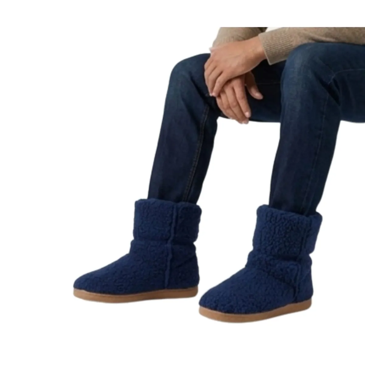 QIKUN - Pantufla Hombre Antideslizante Chiporro  Pantufla Teddy