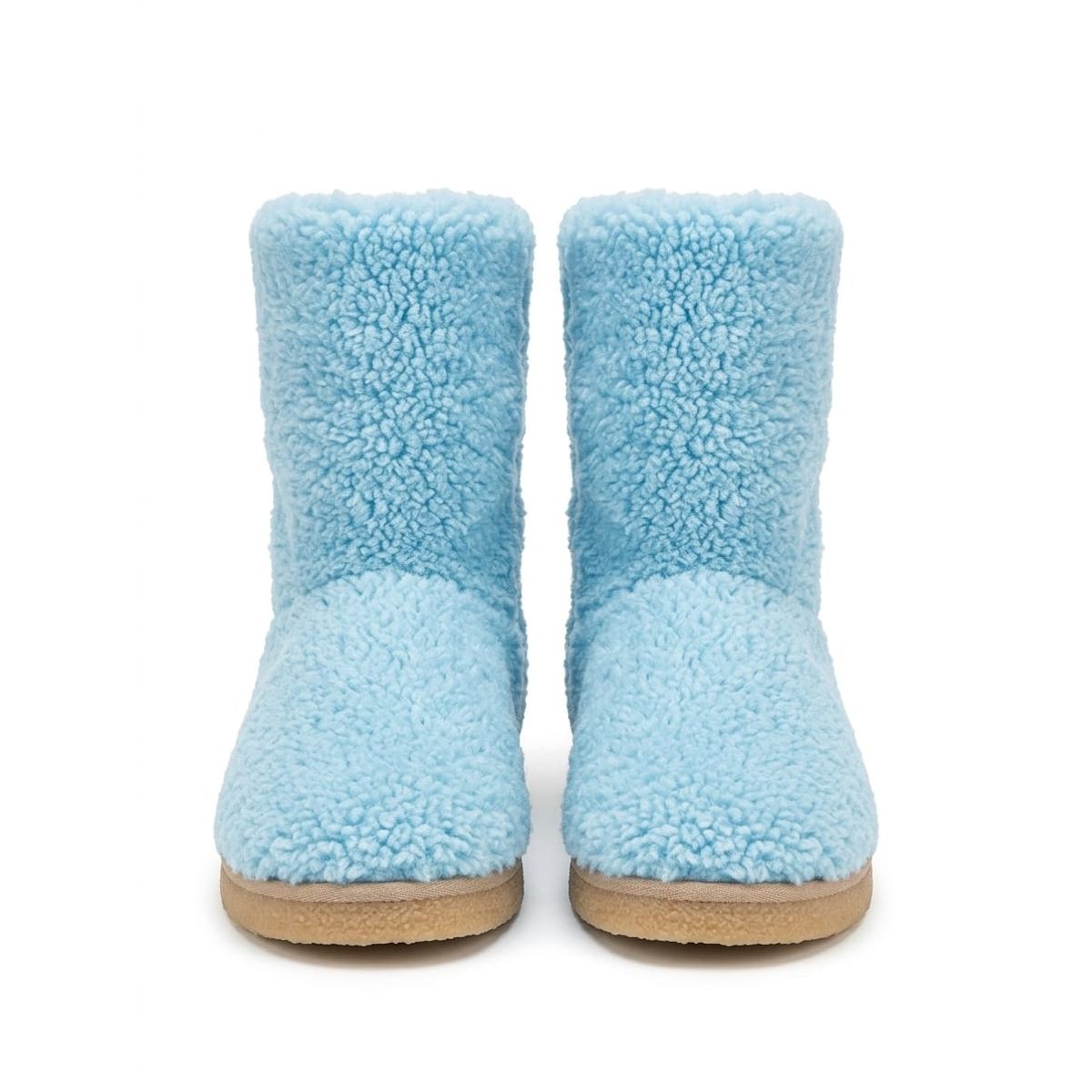 QIKUN - Pantufla Mujer  Antideslizante Chiporro  Pantufla Teddy