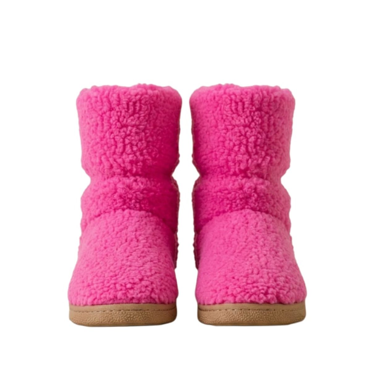 QIKUN - Pantufla Mujer  Antideslizante Chiporro  Pantufla Teddy