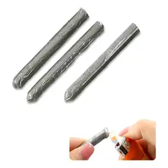 GENERICO - 3 Varillas Soldadura Aluminio Baja Temperatura Fusión Fácil