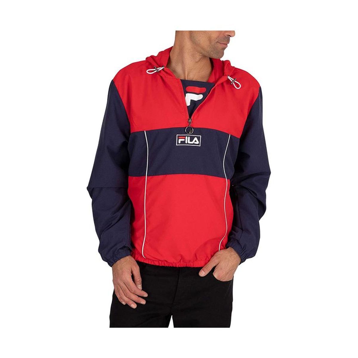 FILA - Chaqueta Europa 12 Zip Windjacket