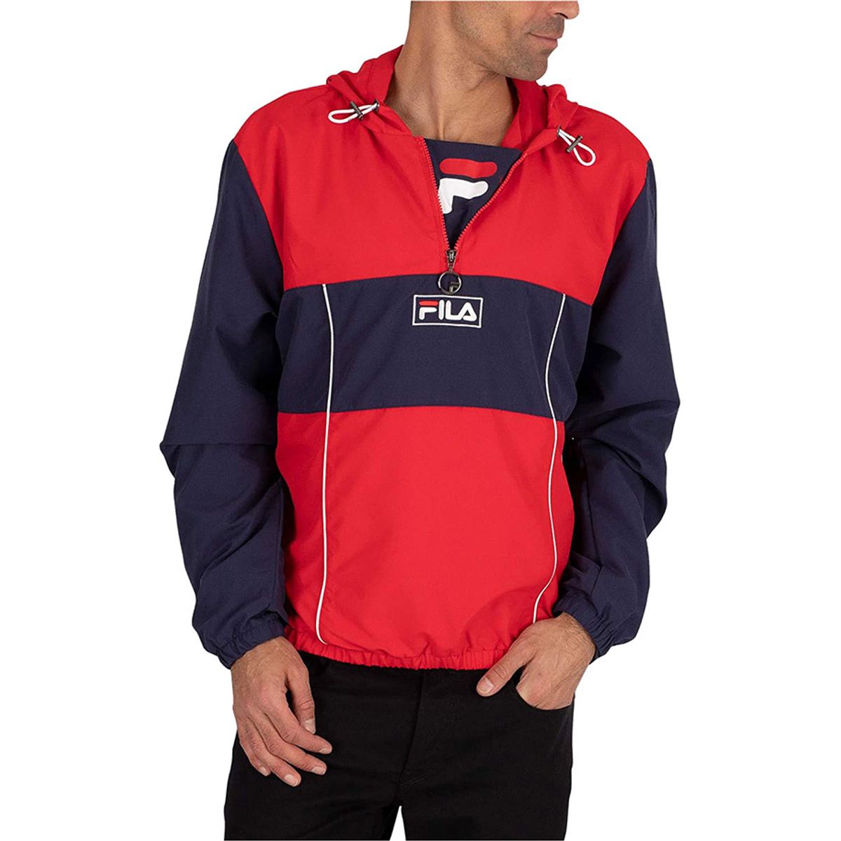 FILA - Chaqueta Europa 12 Zip Windjacket