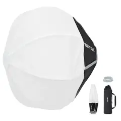 AMBITFUL - Q1 de 30cm Mini Bowens Mount Softbox Esférico para Yongnuo YN150 Nanlite Forza60