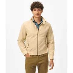 BROOKS BROTHERS - Chaqueta Hombre Harrington Cotton Blend Beige