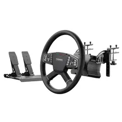 MOZA - Simulador Volante y Pedales Racing R5 Bundle Camiones