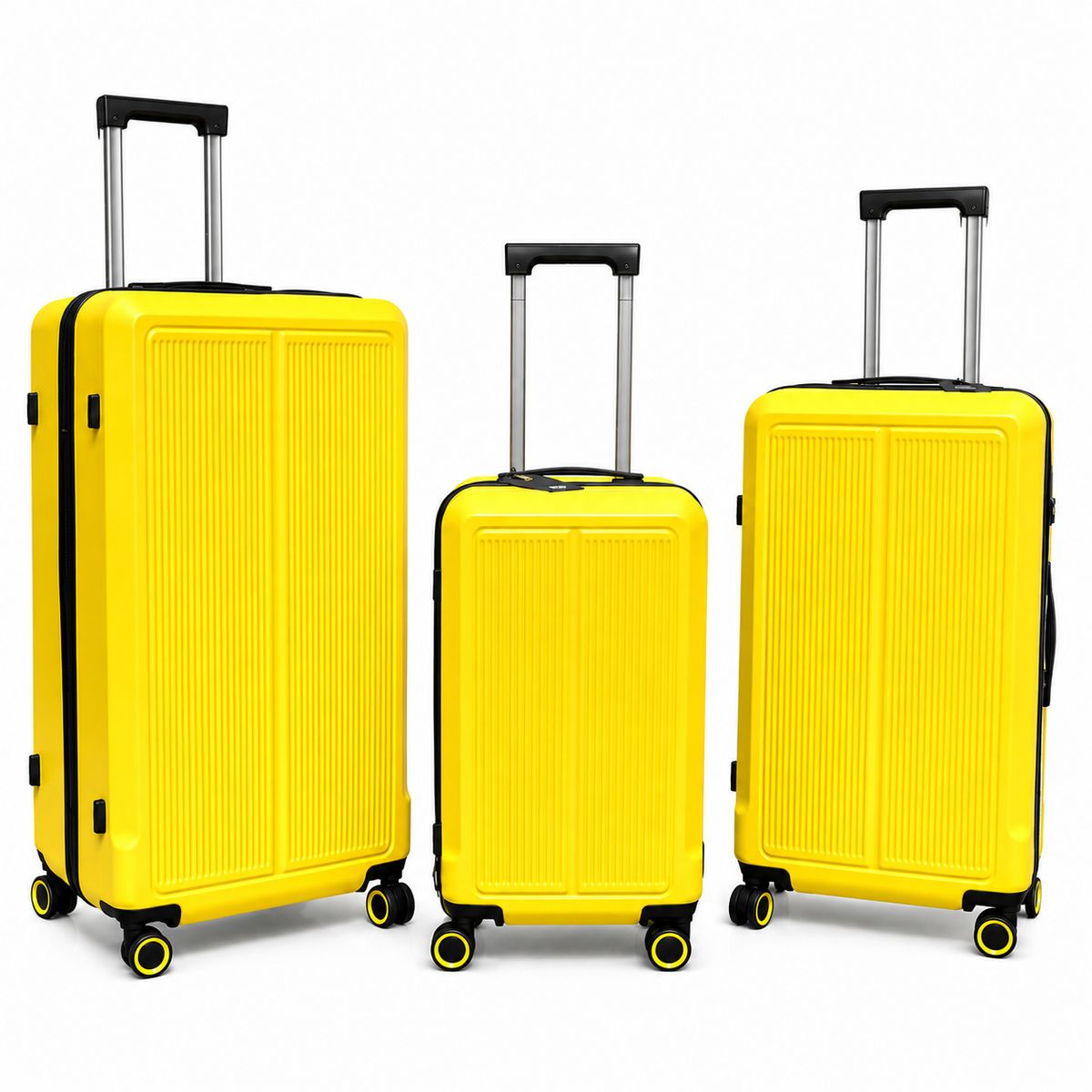 AMELIA - Set De 3 Maletas De Viajes De 10 15 Y 23 Kilos Colores Vivos