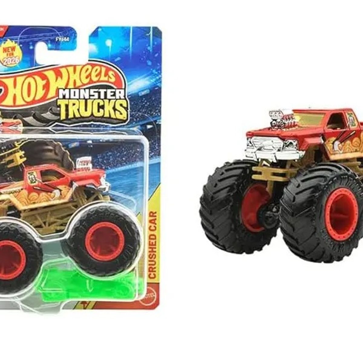 HOT WHEELS - JUGUETE HOT WHEELS Soupreme Slammer monster truck