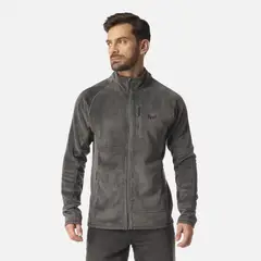 LIPPI - Polar Hombre Numan Shaggy-Pro Jacket Gris Medio