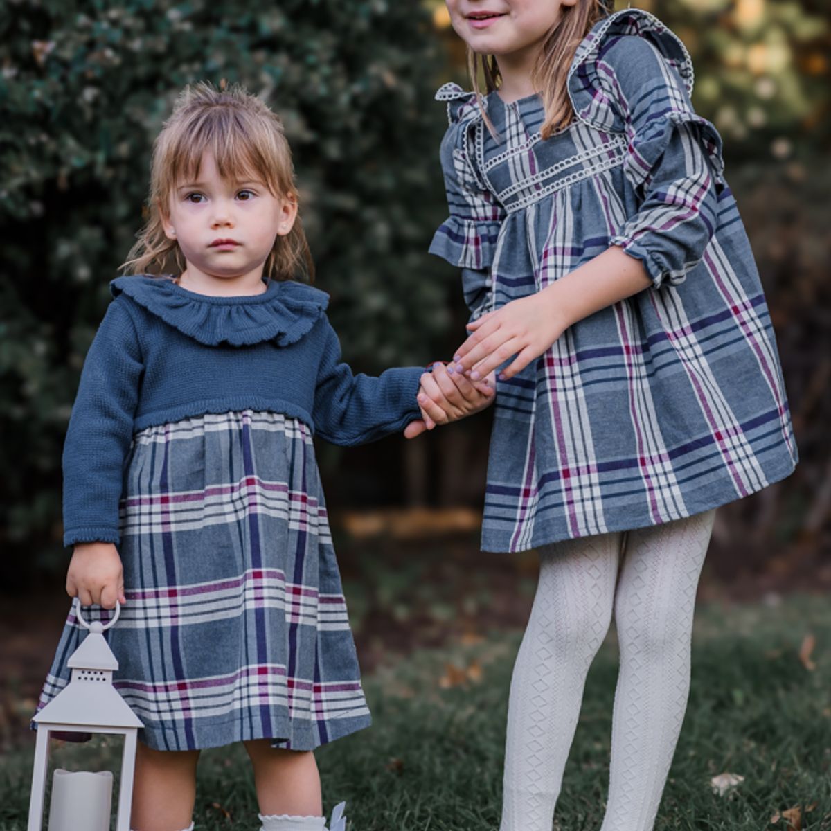 KIDS BOUTIQUE GUNGURU - Vestido Kate, Kids Boutique Gunguru, escocés azul, match hermanos