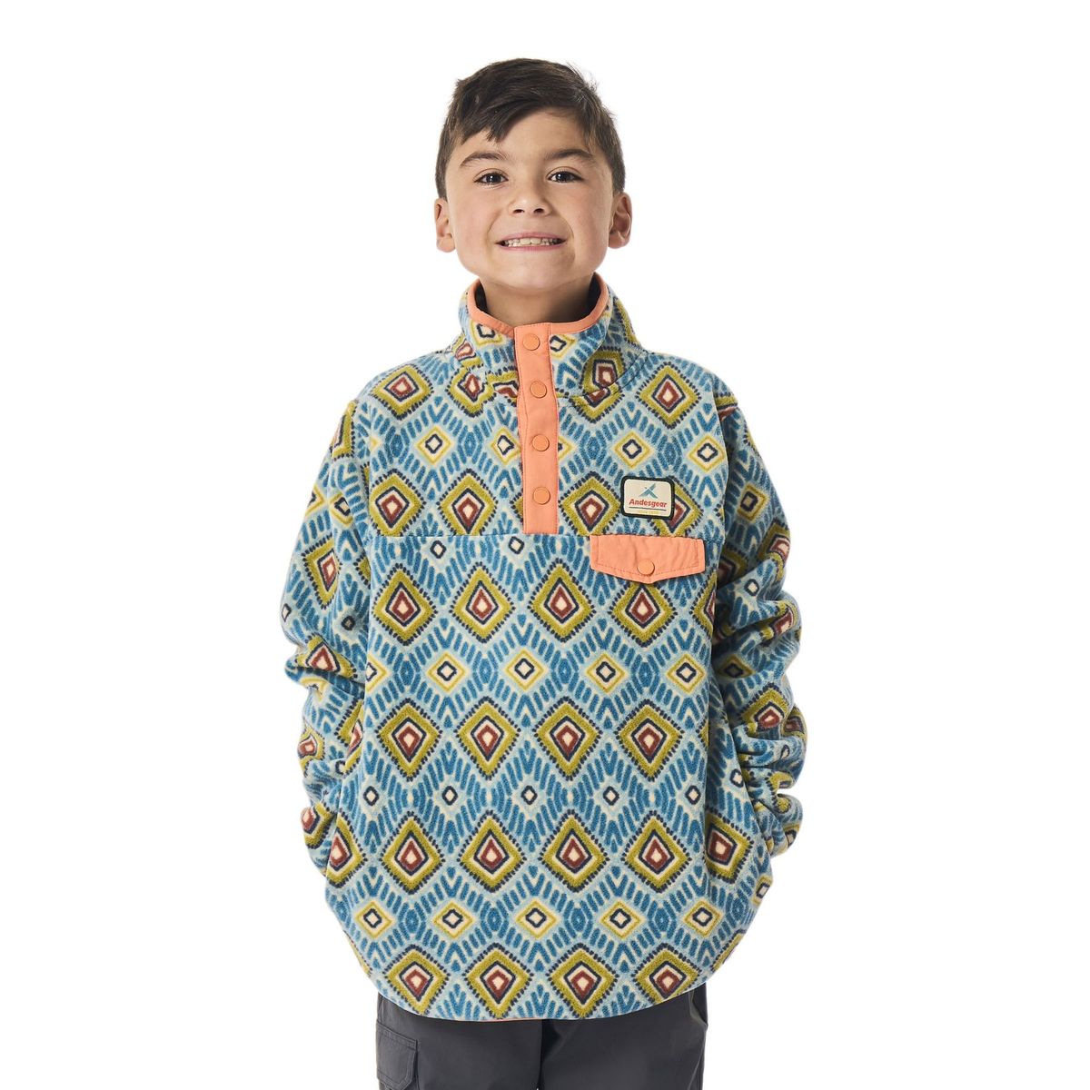 ANDESGEAR - Polar Niños Andesgear Panguipulli Naranjo