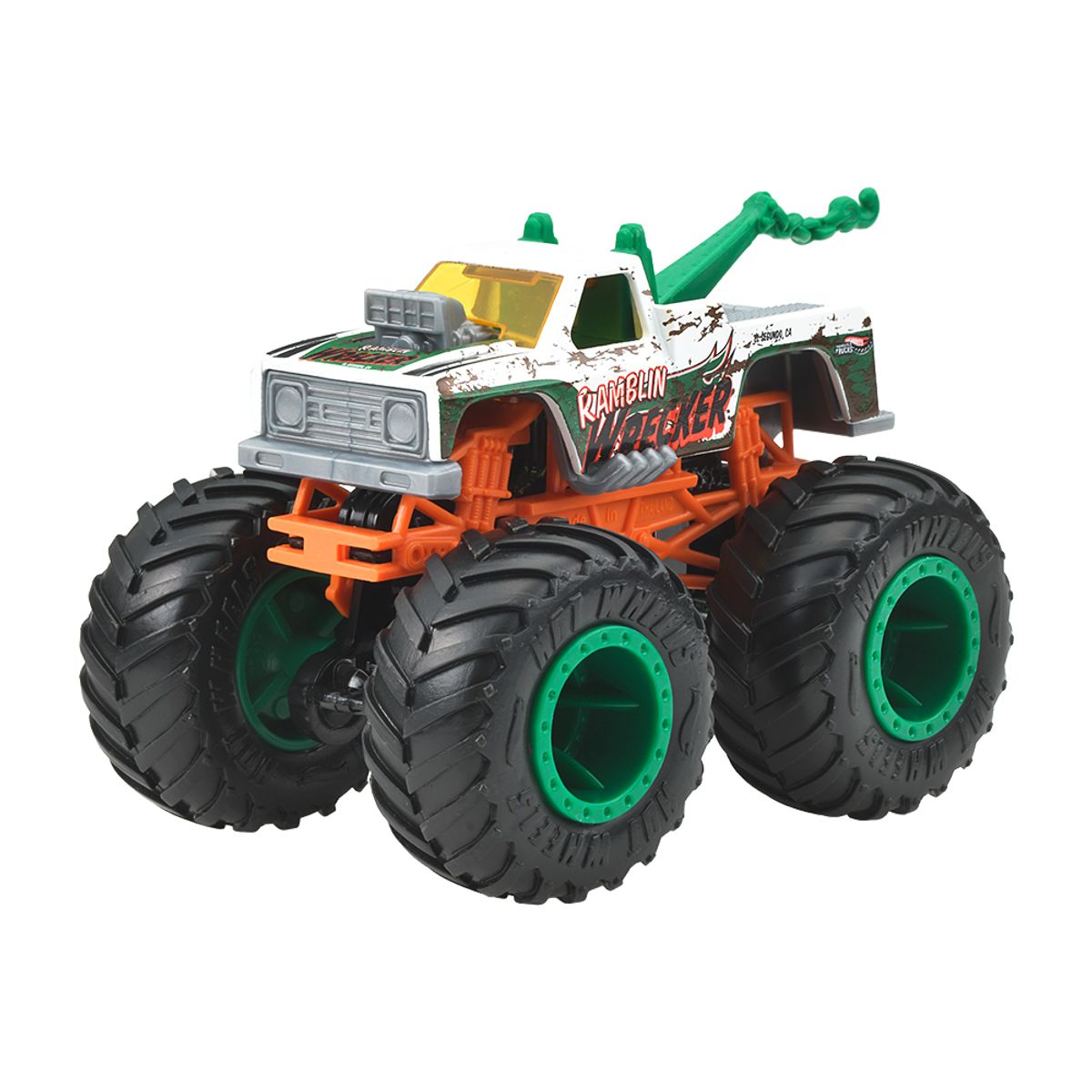 HOT WHEELS - JUGUETE HOT WHEELS Ramblin wrecker monster truck