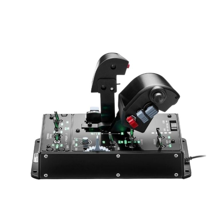Control de Vuelo Hotas Warthog Dual Throttle PC Negro