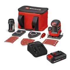 EINHELL - LIJADORA ORBITAL INALÁMBRICA + BATERIA + CARGADOR