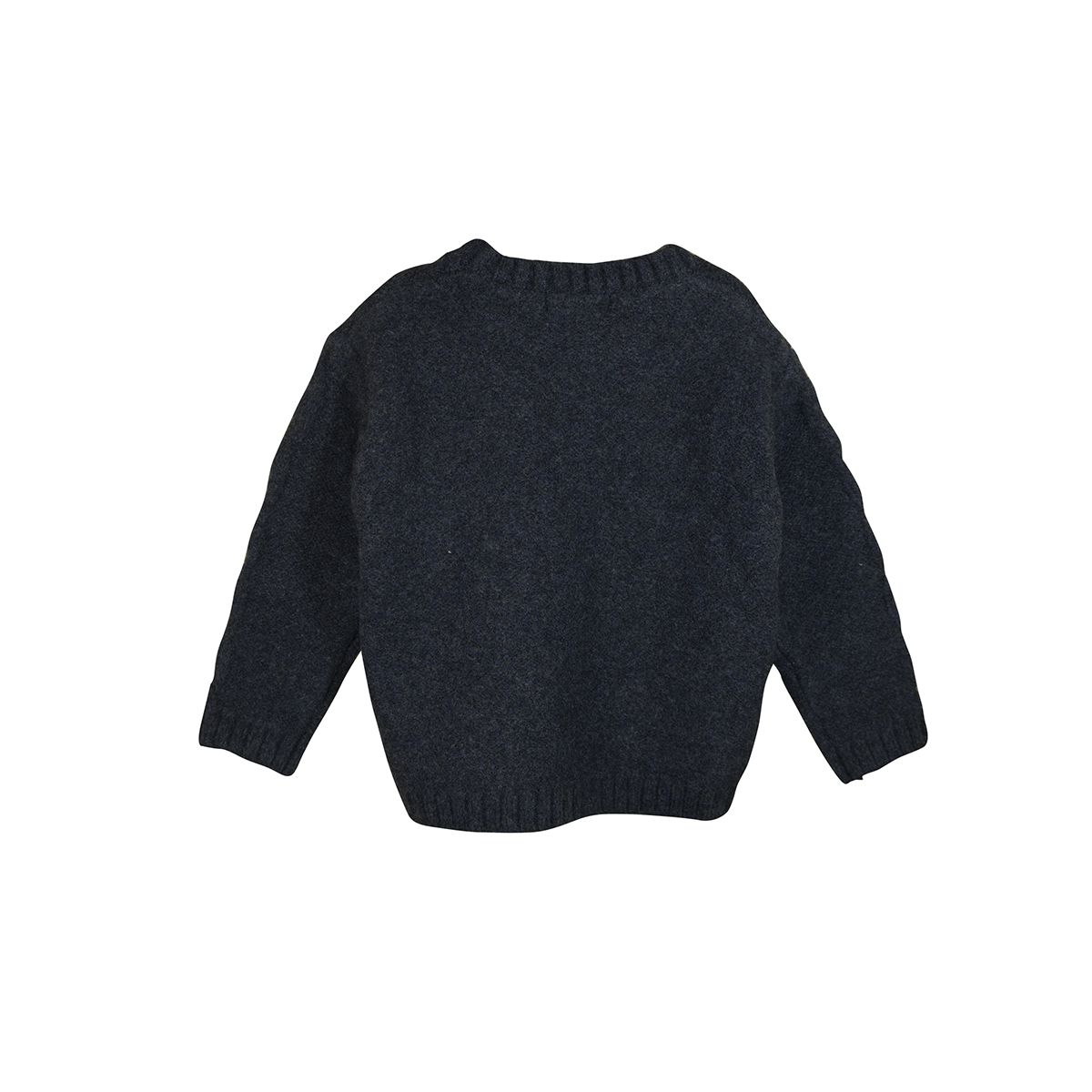 PUMUCKI - Sweater Niño Azul Cuello Redondo Manga Larga