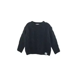 PUMUCKI - Sweater Niño Azul Cuello Redondo Manga Larga
