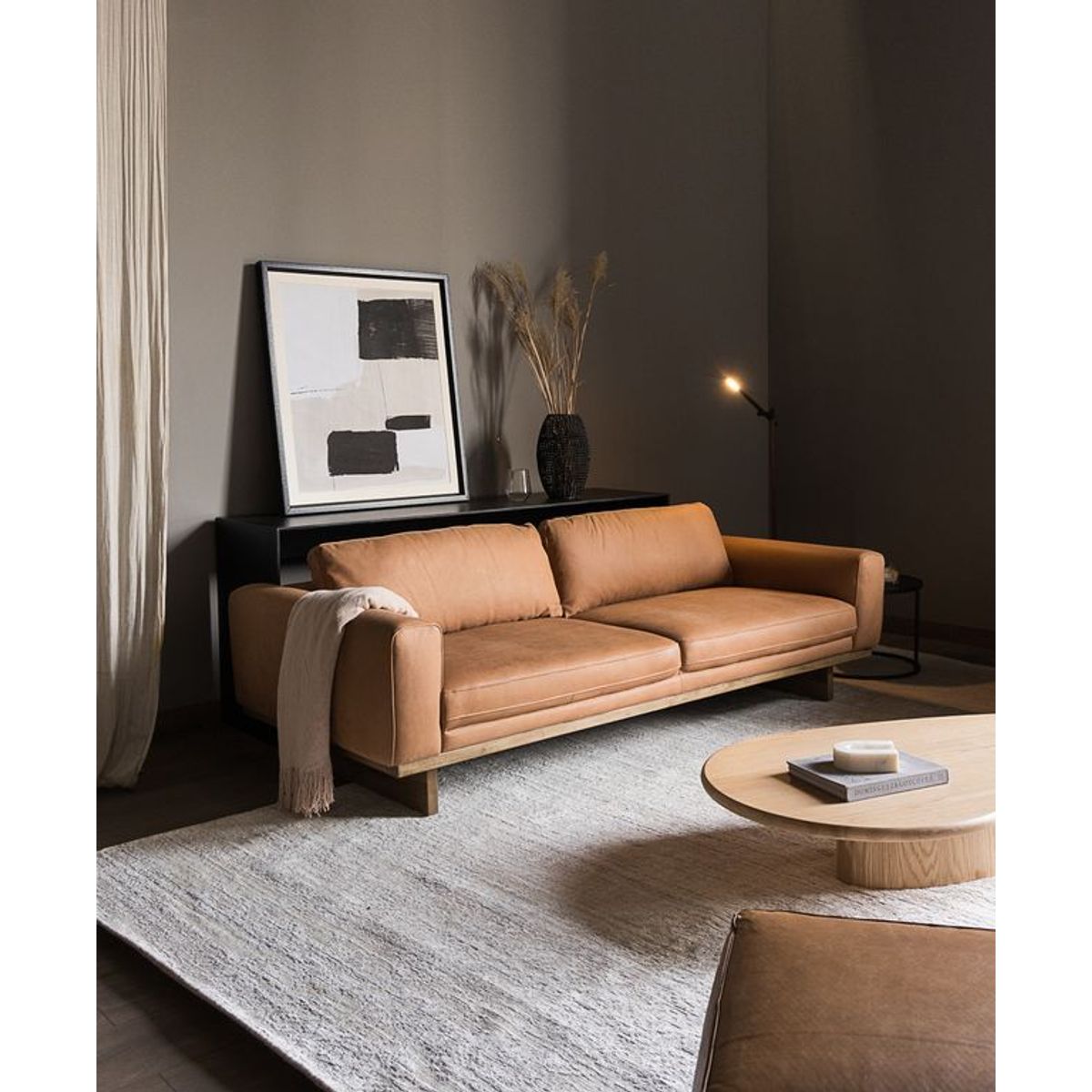 FORASTERO - Sofa Moroni Forastero Cuero Café