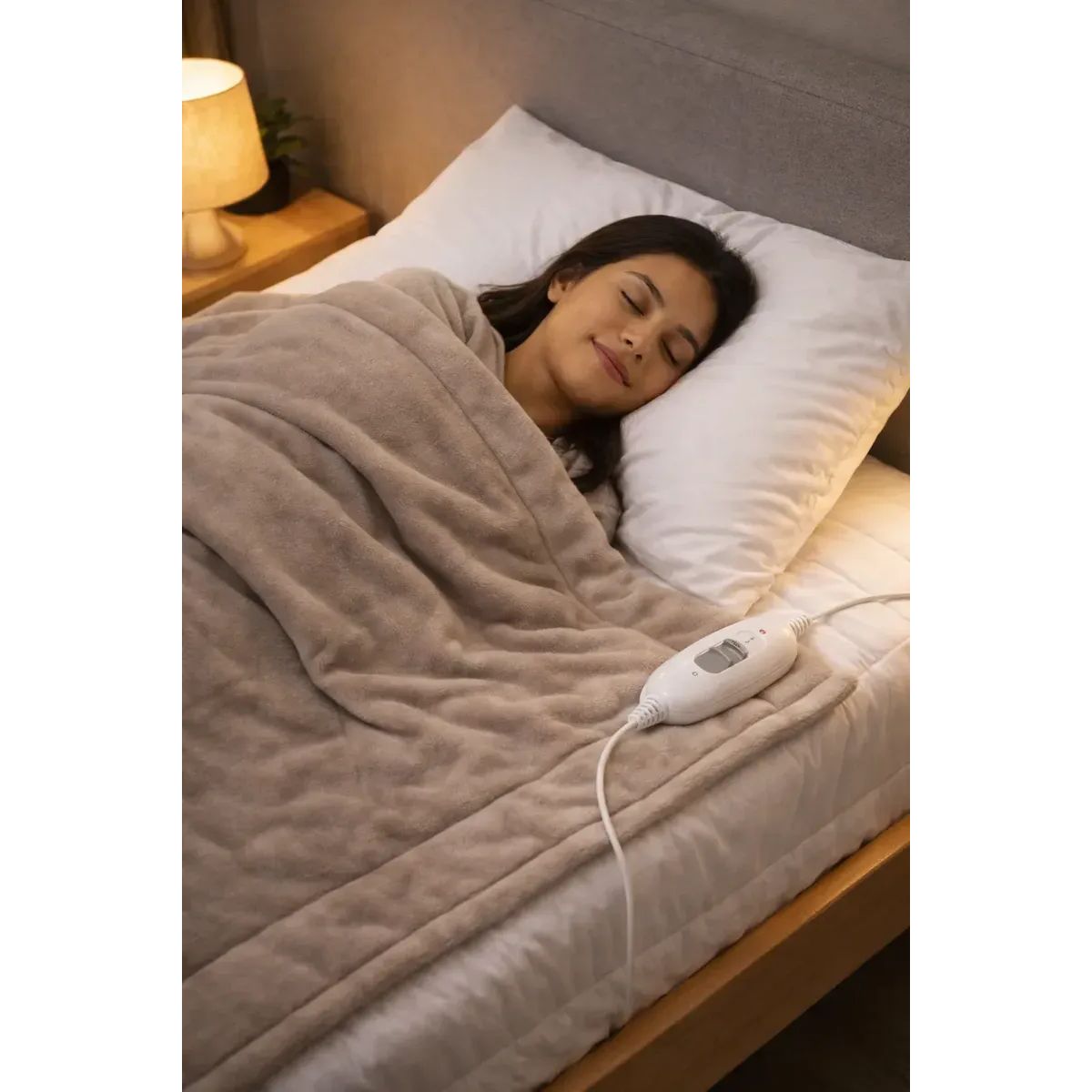 GENERICO - CALIENTA CAMA CALENTADOR 1 PLAZA 150X70 CM