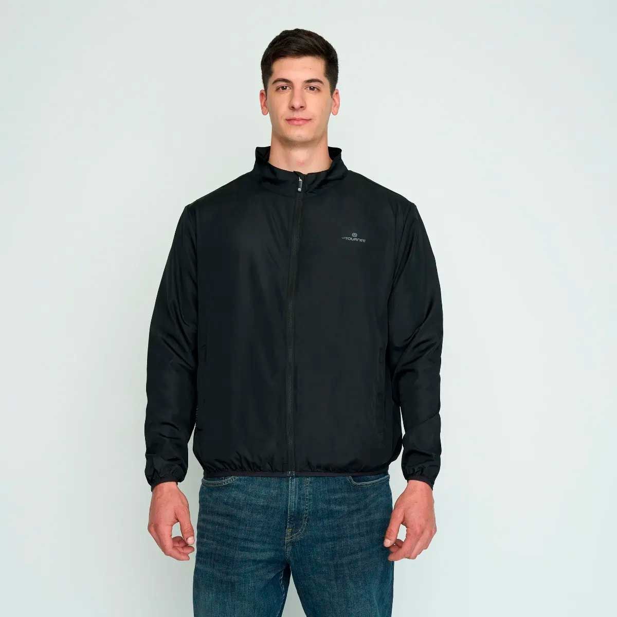 LATOURNEE - Cortaviento Para Hombre La Tournee Negro