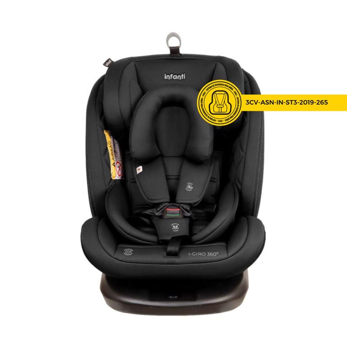 INFANTI - Silla de Auto Convertible I-Giro 360° Black Infanti