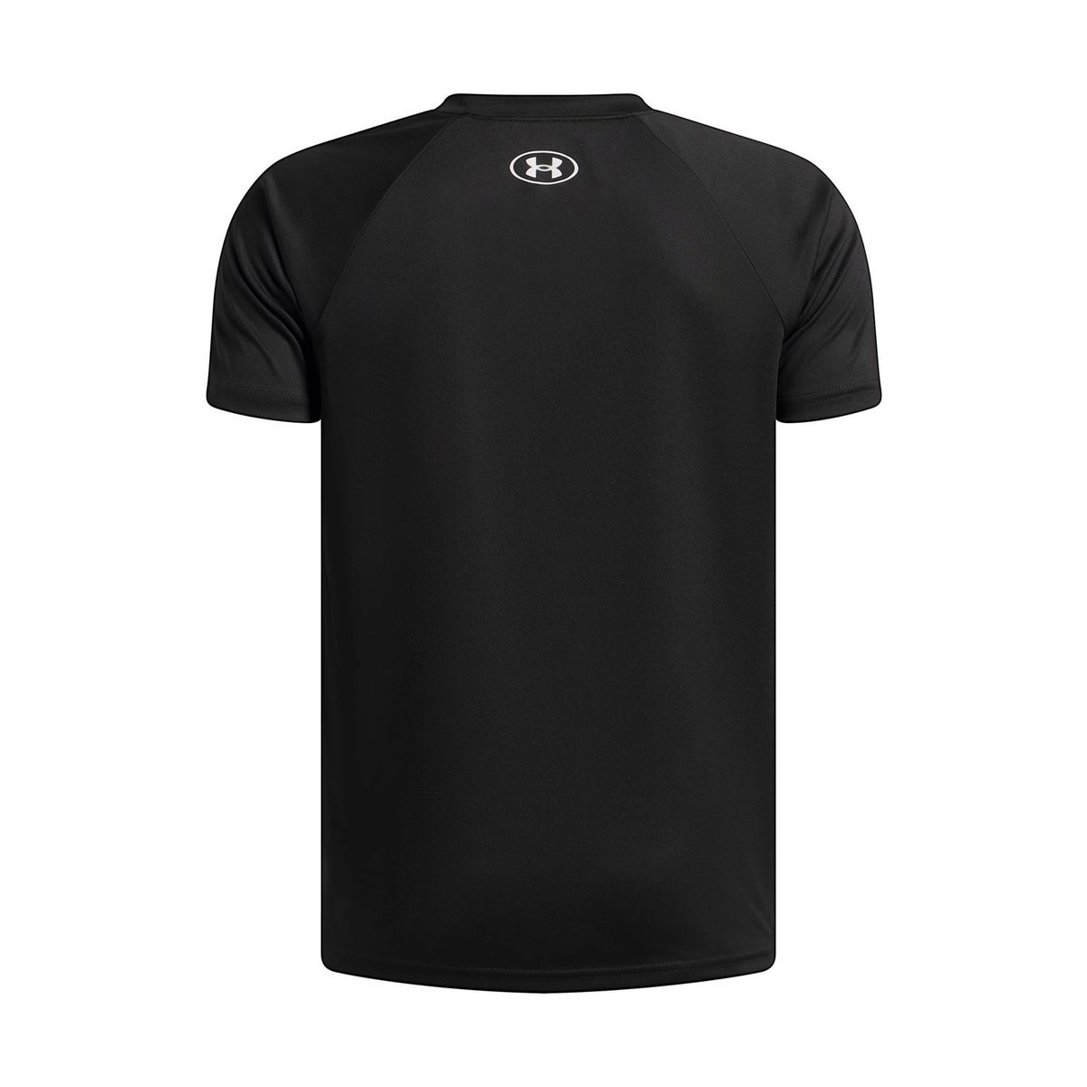 UNDER ARMOUR - Polera MC Niño Tech Split Wordmark Polera Negro UNDER ARMOUR