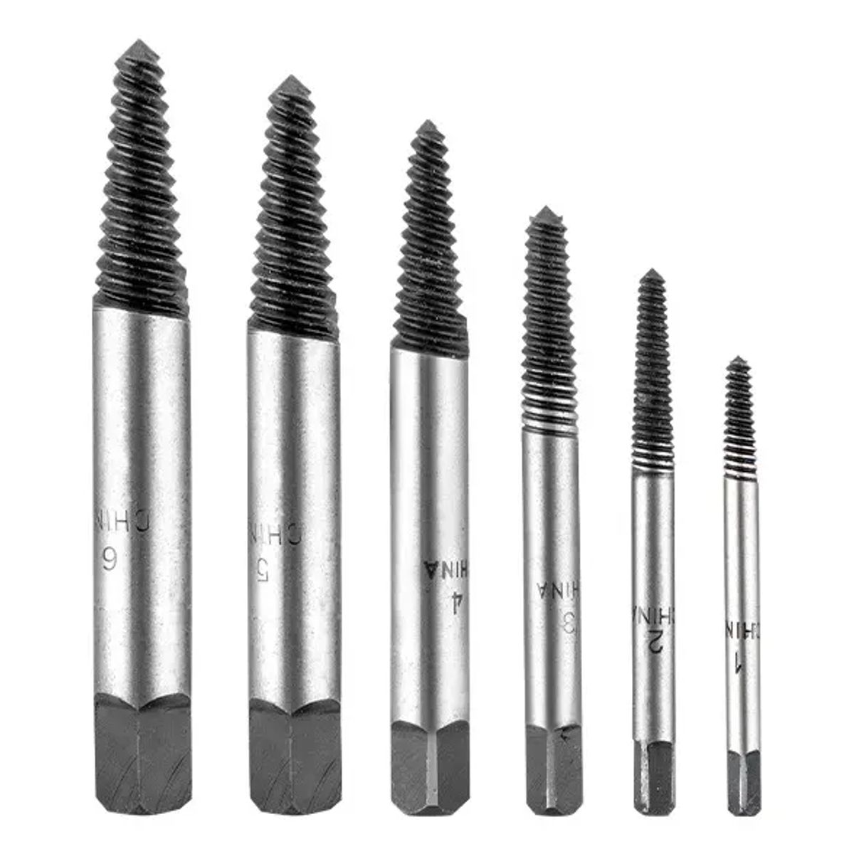 TOTAL TOOLS - Extractor Tornillo Pernos Cortados 6 Piezas Total Tacse0061