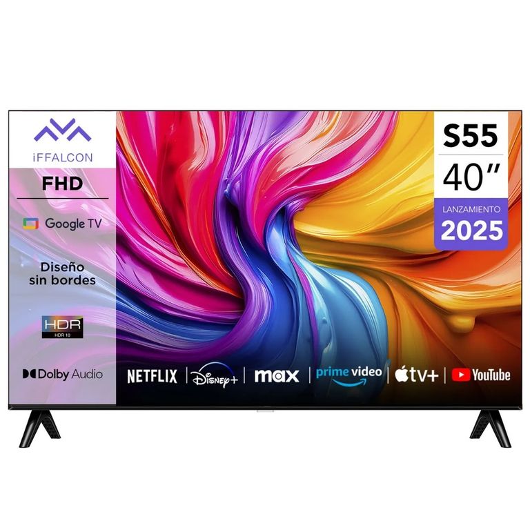 Smart TV 40S55 40” Full HD Android TV con HDR