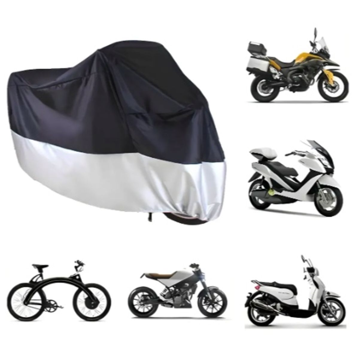 GENERICO - Carpa Cubre Moto Impermeable