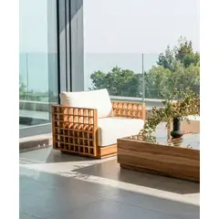FORASTERO - Poltrona Esna Beige