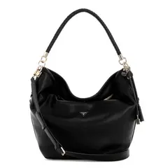 GUESS - Cartera Danya Hobo Negro