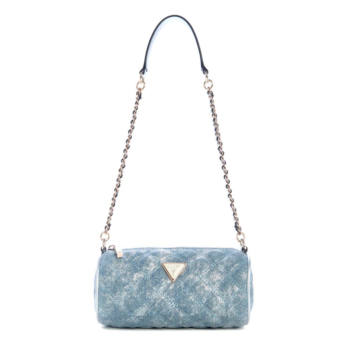 GUESS - Mini Cartera Giully Ii Mini Barrel Bag Azul