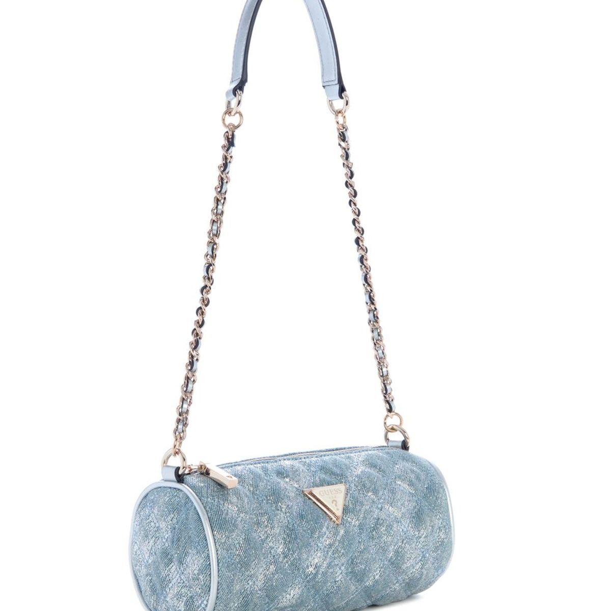 GUESS - Mini Cartera Giully Ii Mini Barrel Bag Azul