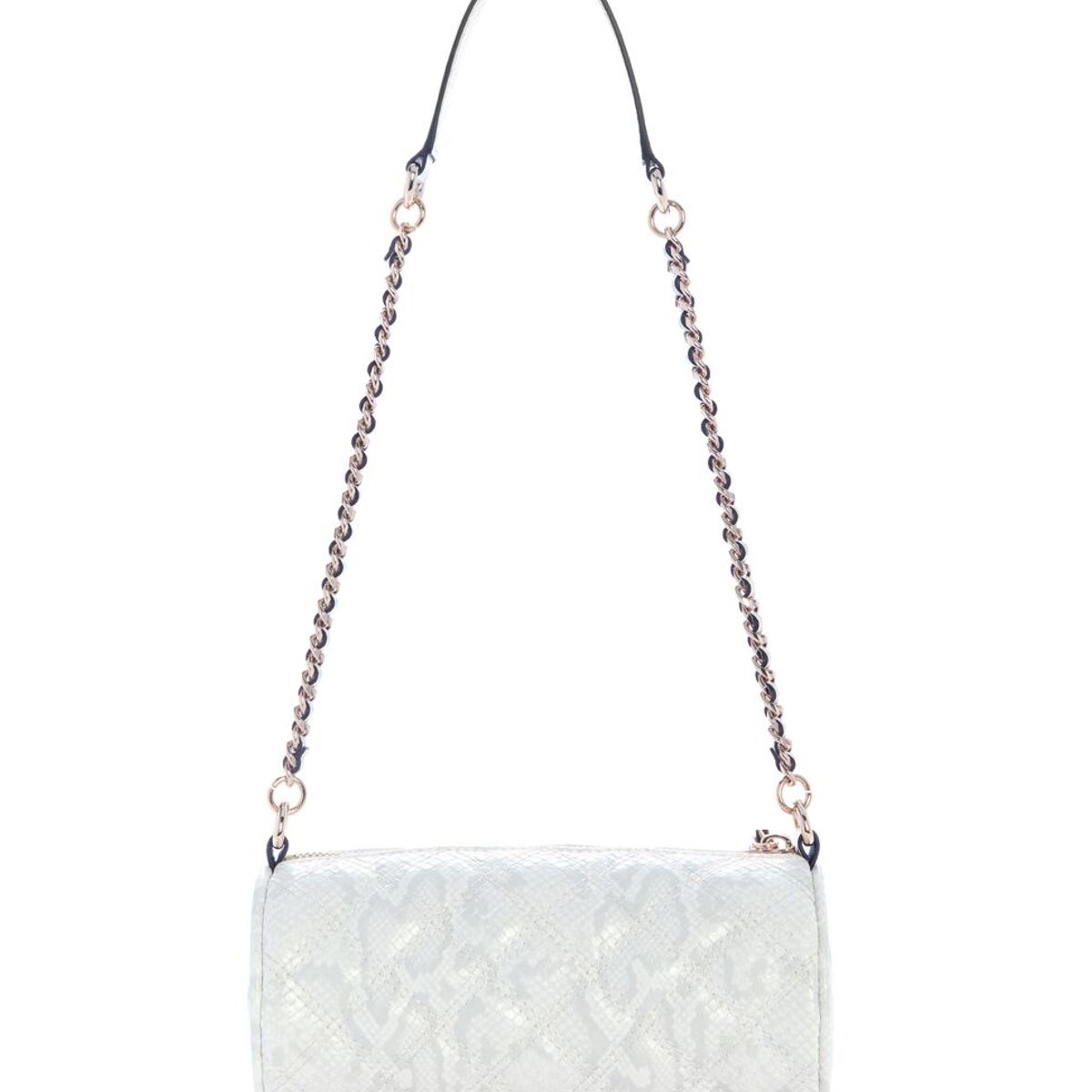 GUESS - Mini Cartera Giully Ii Mini Barrel Bag Blanco