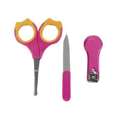 PUMUCKI - Set de Manicure Para Bebé Rosado