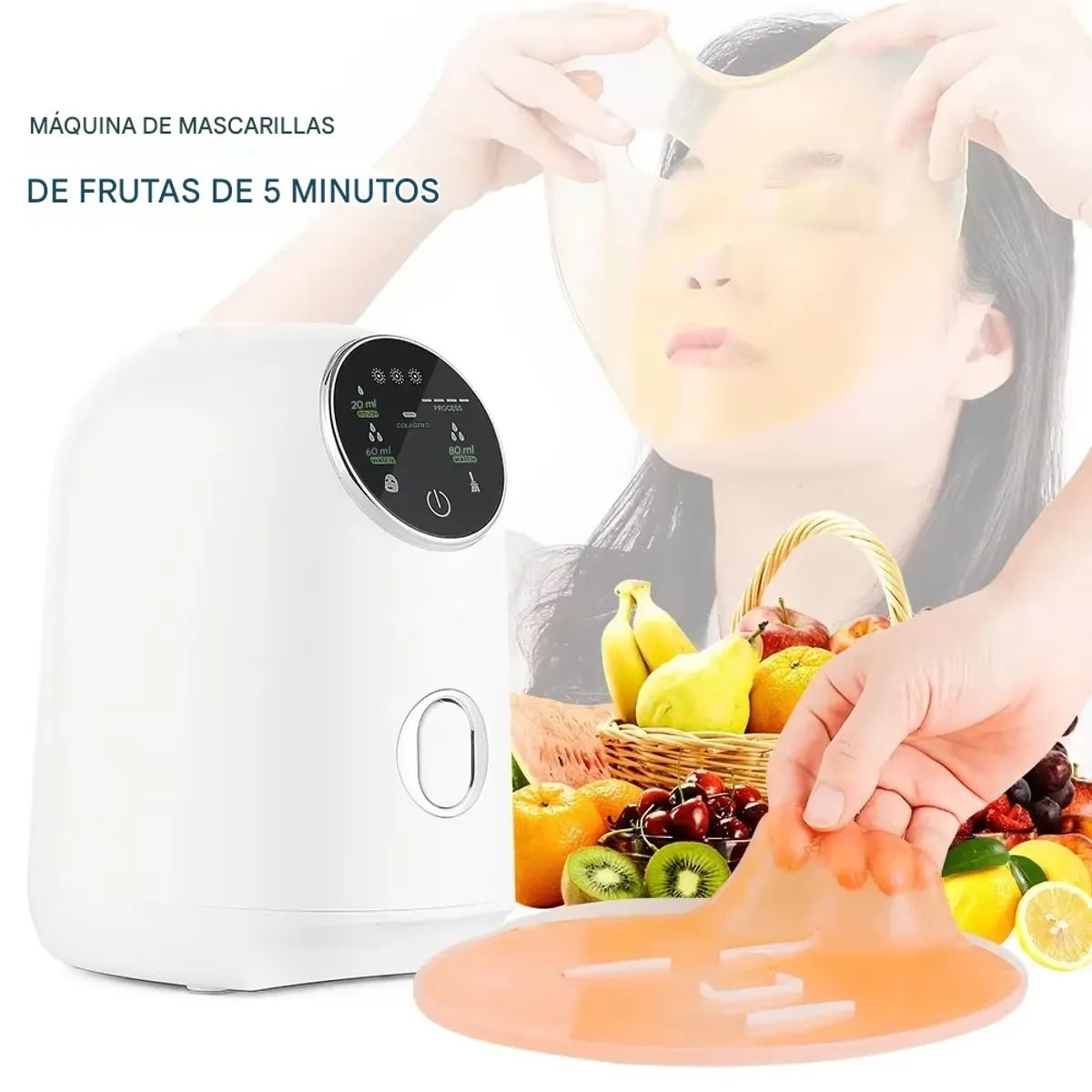 GEN - Máquina para Mascarillas Faciales Naturales Fabricación Automática de Mascarillas de Colágeno