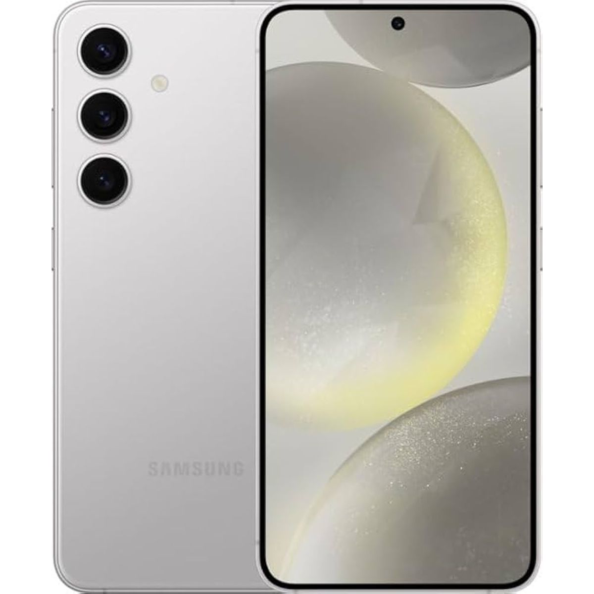 SAMSUNG - Samsung Galaxy S24 Fe Marble Gray