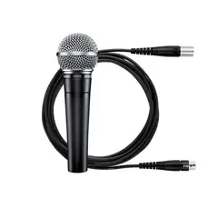 SHURE - Micrófono Dinámico Vocal Cardioide SM58 - Negro