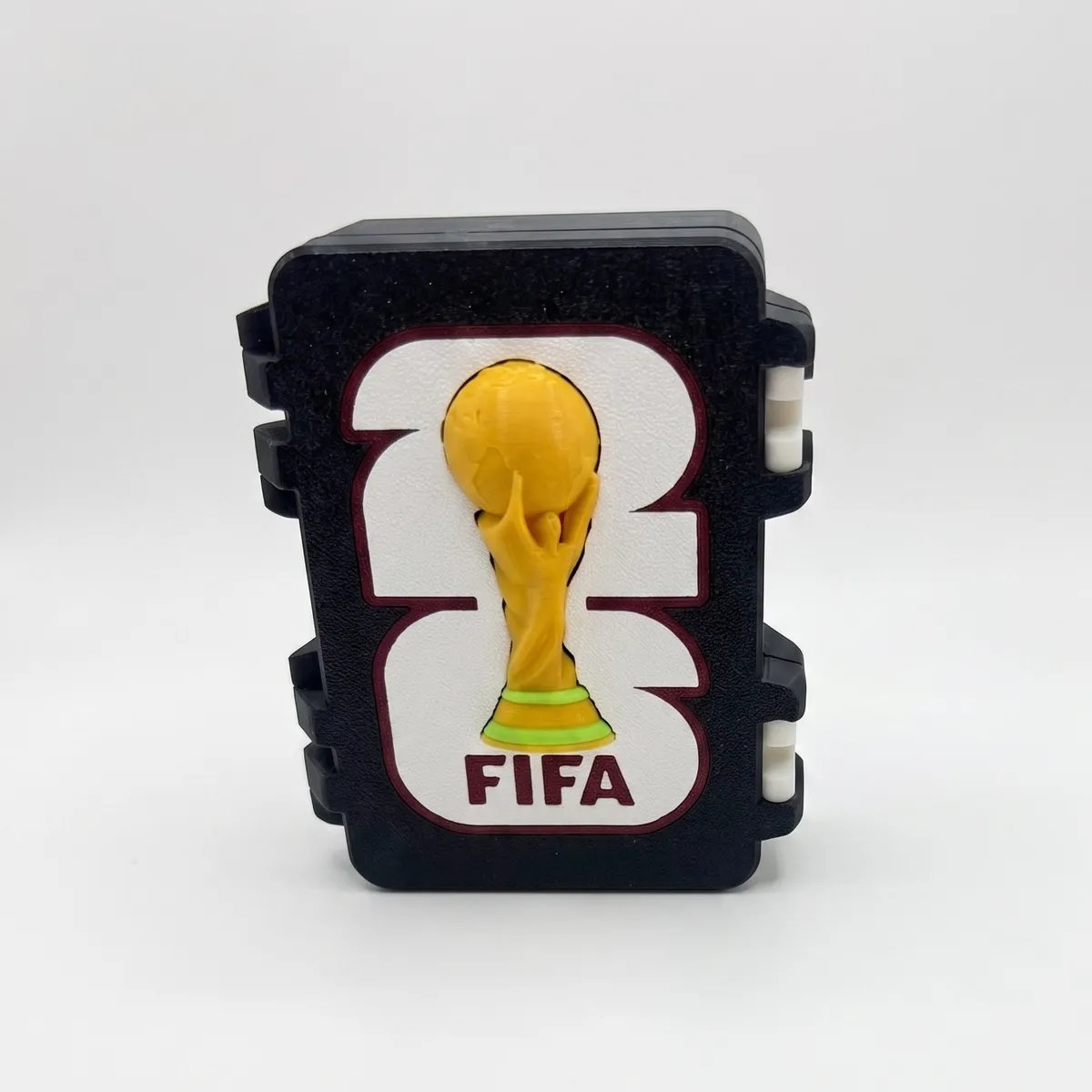 GENERICO - Caja porta laminas figuritas album mundial fifa 2026 - Negro