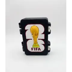 GENERICO - Caja porta laminas figuritas album mundial fifa 2026 - Negro