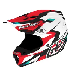 TROY LEE DESIGNS - CASCO TROY LEE DESING SE5 POLYCARBONATE ROAMER RED