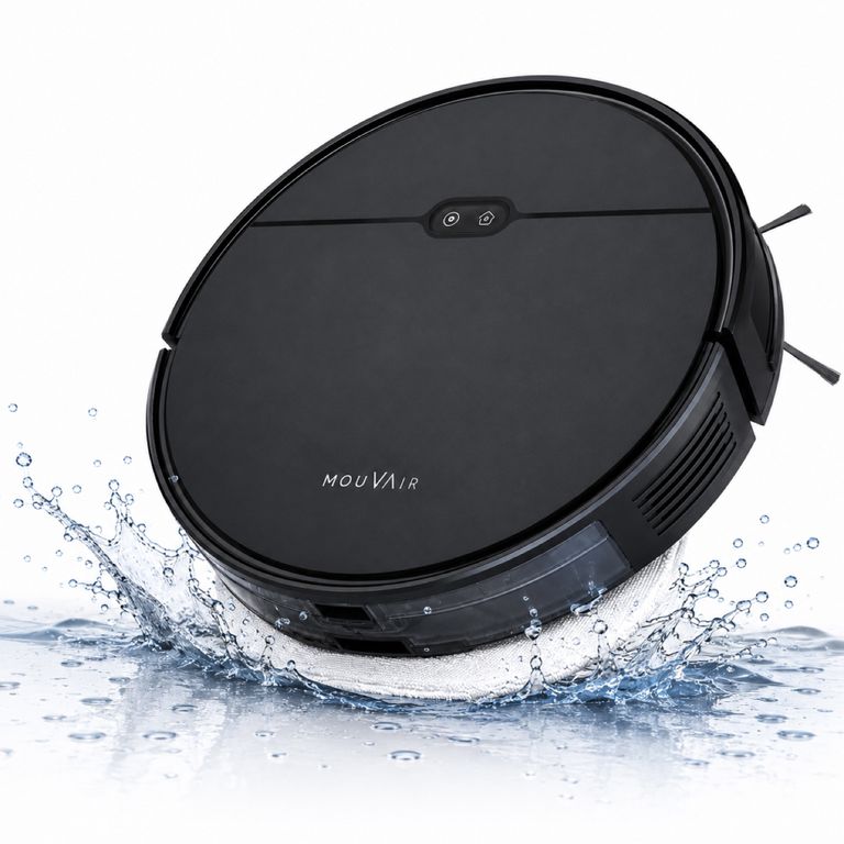 MOUVAIR Aspiradora Robot y Trapeadora Smart Clean