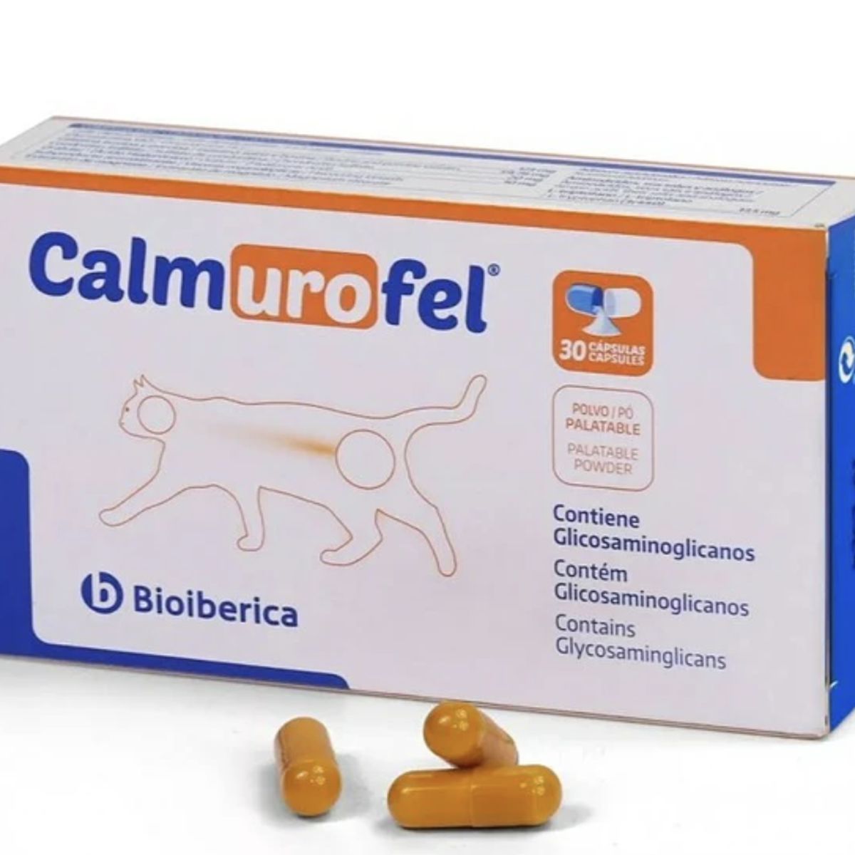 GENERICO - Calmurofel Bioiberica 30 Caps Suplemento Cistitis Gato
