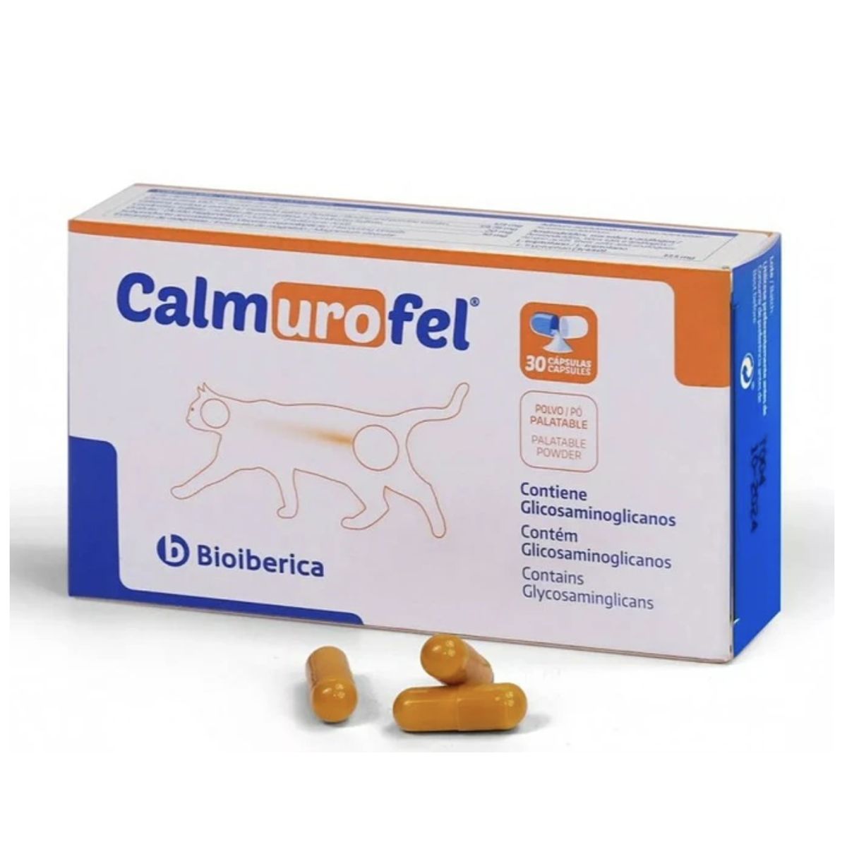GENERICO - Calmurofel Bioiberica 30 Caps Suplemento Cistitis Gato