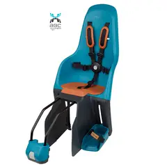 POLISPORT - Silla Porta Bebé Trasera Minia FF Bicolor