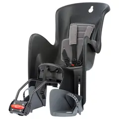 POLISPORT - SIlla Porta Bebé Trasera Bilby Maxis RS Negra