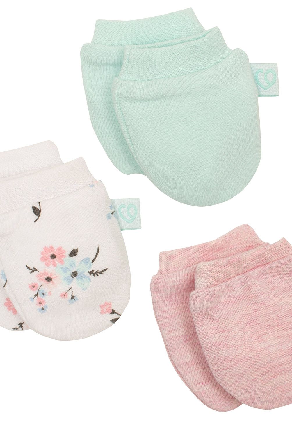 BAMBINO - Set De Mitones Flores